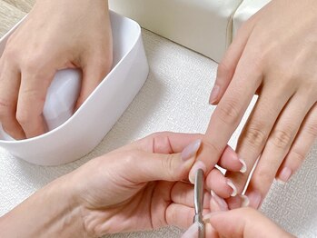 ノア(noa.)の写真/ジェルお休み中の方にも◎ワンランク上のケアメニューが人気!大人女性の為の癒し空間で素敵なひとときを♪