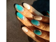 エンジェル 葛飾(ANGEL)/ラメ&スワロフレンチ