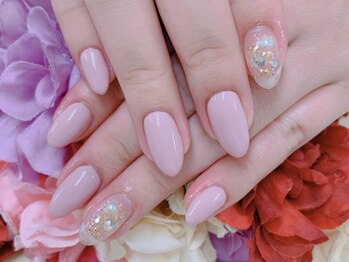 ダブルネイル(Double Nail)/【ほり】シンプルニュアンス