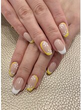 ヴェールサラン(Veil Saran)/春フラワーネイル