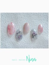 フィリス ネイル 横浜ランドマークプラザ店(PHYLIS)/フラワーニュアンスネイル