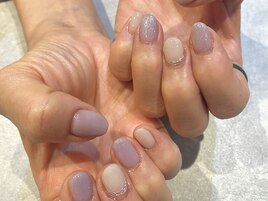 ニュアンスパープル☆*:.