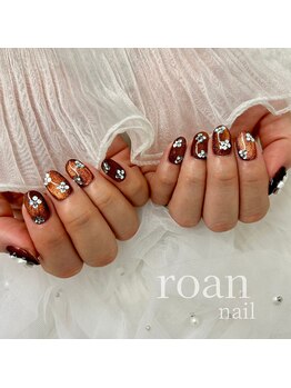 ロアンネイル(roan nail)/お花ネイル