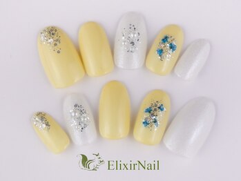 エリクサーネイル 神田(Elixir Nail)/シンプル/クーポン使用