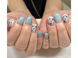 押し花ネイル