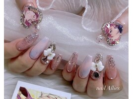 痛ネイル 推しネイル