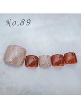 はあとねいる 大阪福島店/フットネイル：No.89