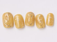 アイ ネイルズ 天神店(I nails)/マスタードnuance　￥7000