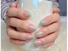 ミントグリーングラデーション