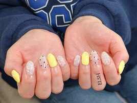 レースネイル/ドットネイル