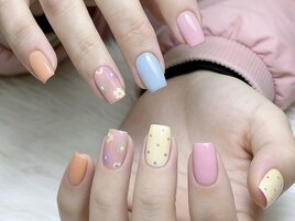 ドット　フラワー