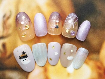 池袋ネイルサロン イイネイル(Ee-Nail)の写真/日本人スタッフ、JNEC1級!池袋西口、徒歩1分*写真:全員￥上・下￥7980[ウォ-タ-ケア＆オフ込]甘皮ケア付◎