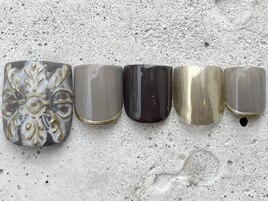 手書き陶器マットFOOT ¥12000