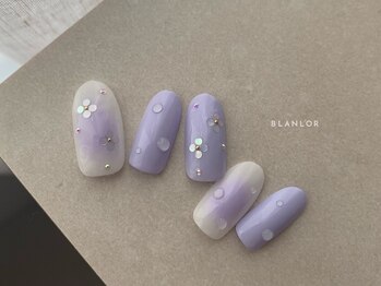 ブランロール 中目黒店(Blanl'or)/パープルチークネイル