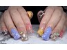 ※【新規ジェルネイルオフ無料】Duck Nailsチップ長出&持ち込みデザイン17980