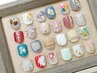 【FOOT】選べる親指アート2本付♪→¥8800（オフ別）