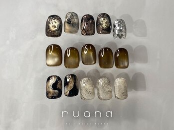 ルアナ(ruana)の写真/シンプル×一癖の絶妙ニュアンス♪ 質感・配色にもこだわり抜いたあなたの個性を引き立てる豊富なデザイン!