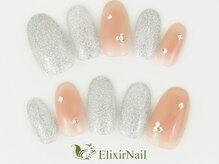 エリクサーネイル 神田(Elixir Nail)/シンプル / クーポン使用
