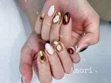 アモリ(Amori)/バロックパール×ゴールドミラー