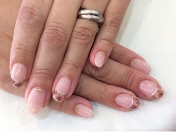 シャンネイルケアサロン(Shan Nail caresalon)/べっ甲フレンチ