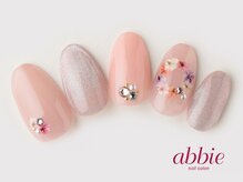 ネイルサロンアビー 北千住店(abbie)/押し花リース　￥12155