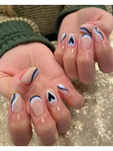 ヴェールサラン(Veil Saran)/海外風ネイル