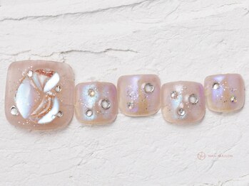 ネイルメゾン 池袋店(NAIL MAISON)/ワンホンうるうるストーン¥9000