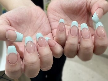 ニュイ 中野店(nuit)/ベースカラーフレンチ¥8,000