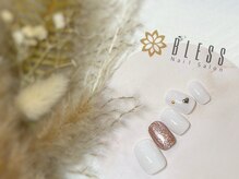 ネイルアンドアイラッシュ ブレス エスパル山形本店(BLESS)/隠れハートネイル