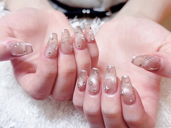 レアネイル 新宿(le'a nail)/マグネットフレンチネイル