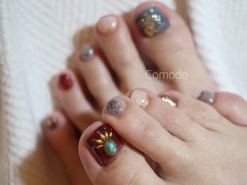 ネイル アトリエ コモード(nail atelier Comodo)/ニュアンスネイル [エスニック]