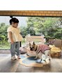 ネイルサロン メリア(MeRia)&nbsp;4歳の子供とフレンチブルドッグがいます★