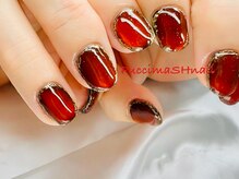 流行りのトレンドネイル、韓国風ネイルもおまかせください☆