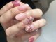 ネイルサロン イズ(NAIL SALON iS)の写真/ この季節ならではの【桜ネイル】シールとはひと味違う、人気のマグネットでワンランク上の春ネイルに☆
