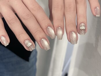 ワンホンマグネットネイル