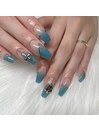 Blue gradation