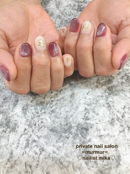 プライベート ネイルサロン マーマ(murmur)/スターギャラクシーネイル