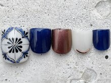 フリークネイル(FREAK Nail)/タイルモロッカンFOOT ¥12000