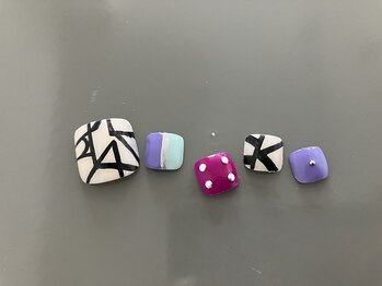 5005ネイルサロン(5005 nail saloon)/foot select art