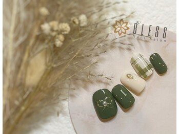 ネイルアンドアイラッシュ ブレス エスパル山形本店(BLESS)/大人気リボンアート♪