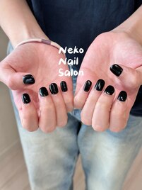 黒ワンカラー　ちゅるん　秋冬