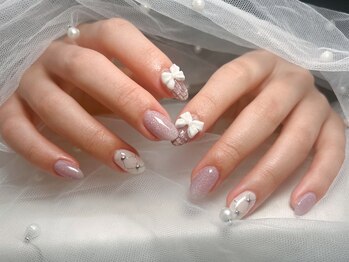 ジョアネイル(JOA Nail)/冬/リボン/チェック/シンプル