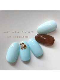 バレンタイン☆トリュフネイル