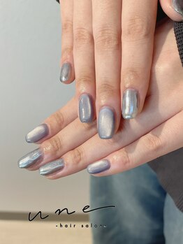 ユヌネイル(une nail)/ミラーパウダー追加+¥500