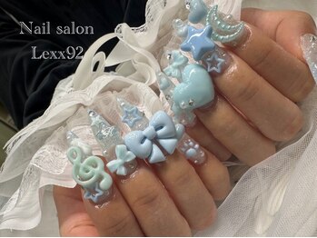 レックス(Lexx92)の写真/「こんなネイルがしたかった」を叶えるサロン！400を超えるカラーやオリジナルパーツで自慢の指先に★