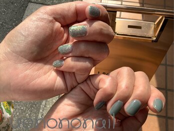 ウエノノネイル 上野(uenononail)/シンプルちぐはぐ