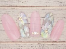 ワンネイル(ONE NAIL)/＃お花ネイル＃春ネイル