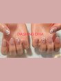 ダッシングディバ ルミネ大宮店(DASHING DIVA)&nbsp;お花ネイルで可愛らしく♪