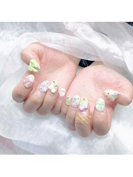 ヘブン ネイル 鶯谷(HEAVEN Nail)/Cute Design Nails