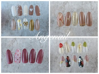 アンジュネイル(Angenail)の写真/【イベントネイルもお任せのデザイン◎】定額デザインコース¥6000～カラー変更もOK◎